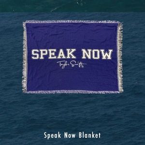 AUTHENTIC TAYLOR SWIFT SPEAK NOW BLANKET